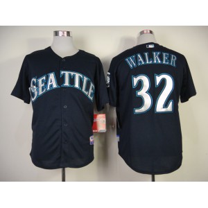 MLB Seattle Mariners #32 Walker Blue Jersey